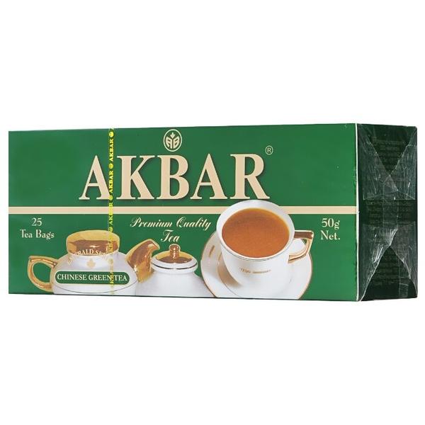 Чай зеленый Akbar Изумрудная серия в пакетиках