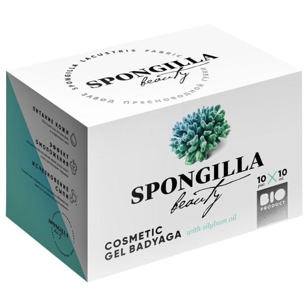 Spongilla beauty маска-гель Бадяга с маслом расторопши