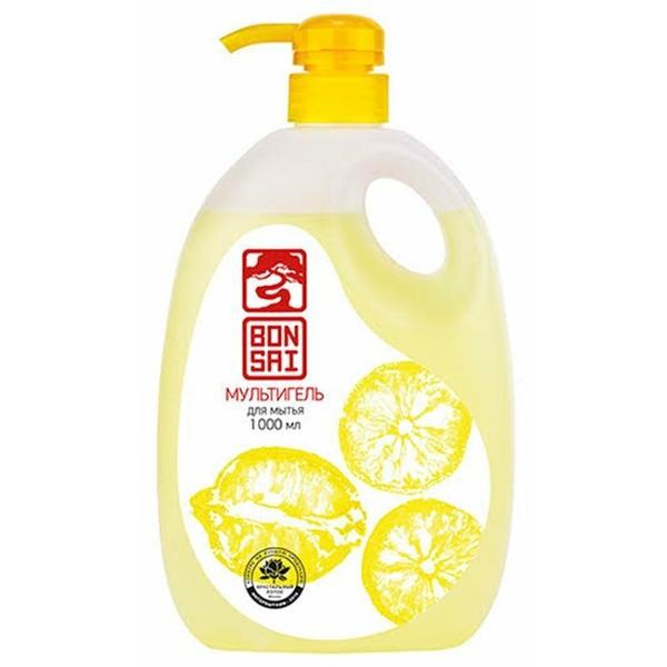 BONSAI Мультигель для мытья посуды Японский лимон
