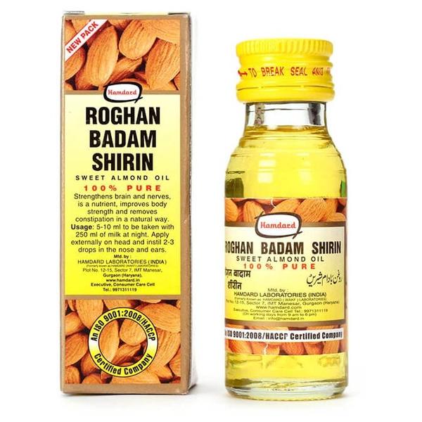 Масло для тела Hamdard Roghan Badam Shirin масло сладкого миндаля