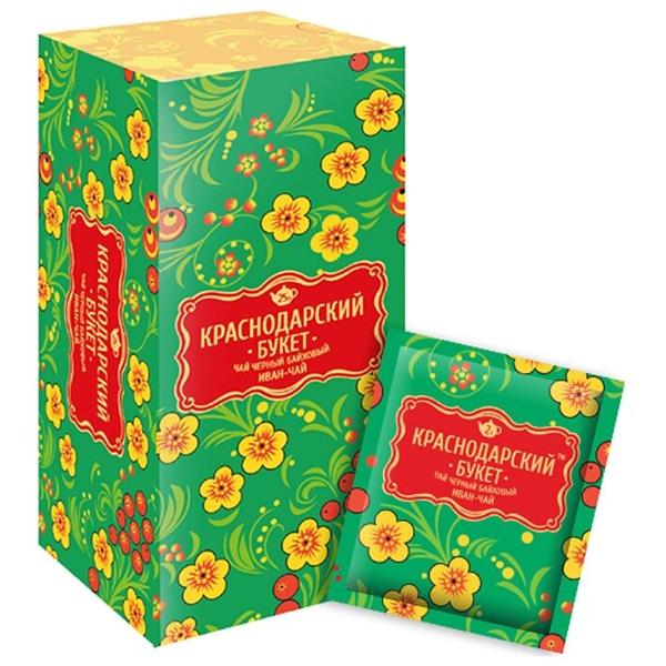 Чай черный Краснодарский букет с иван-чаем в пакетиках