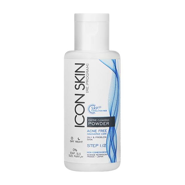 Icon Skin пудра-пилинг для умывания очищающая энзимная для комбинированной, жирной и проблемной кожи Enzyme Cleansing Powder