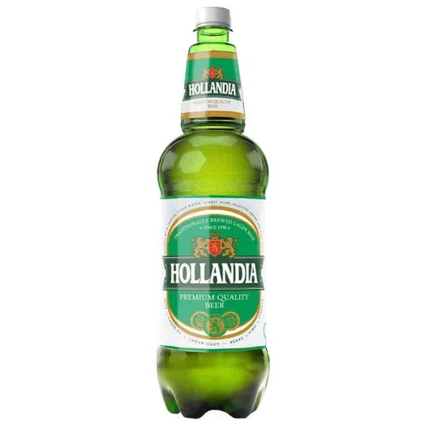 Пиво светлое Hollandia 1.35 л