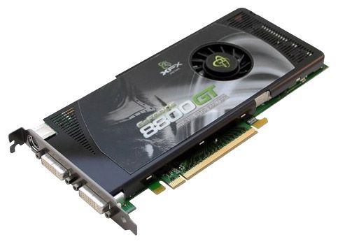 XFX GeForce 8800 GT 640Mhz PCI-E 2.0 512Mb 1900Mhz 256 bit 2xDVI TV HDCP YPrPb