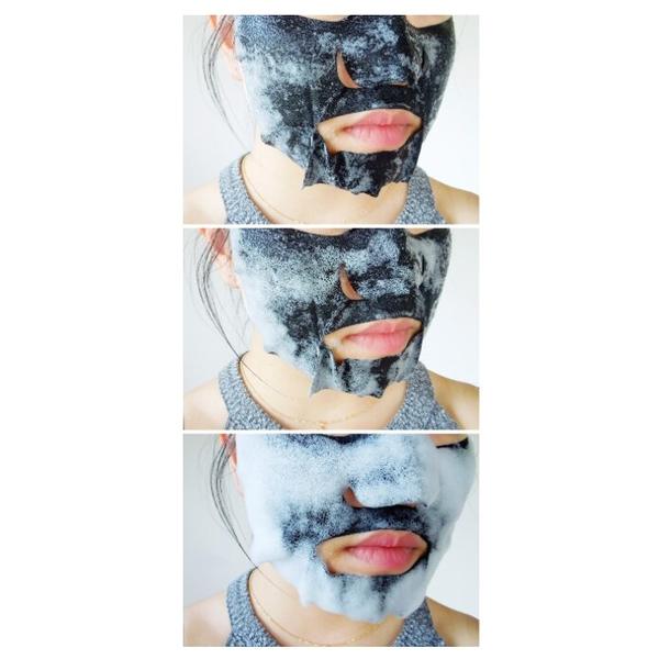 MEDIHEAL тканевая маска Mogongtox Soda Bubble с пузырьками, очищающая