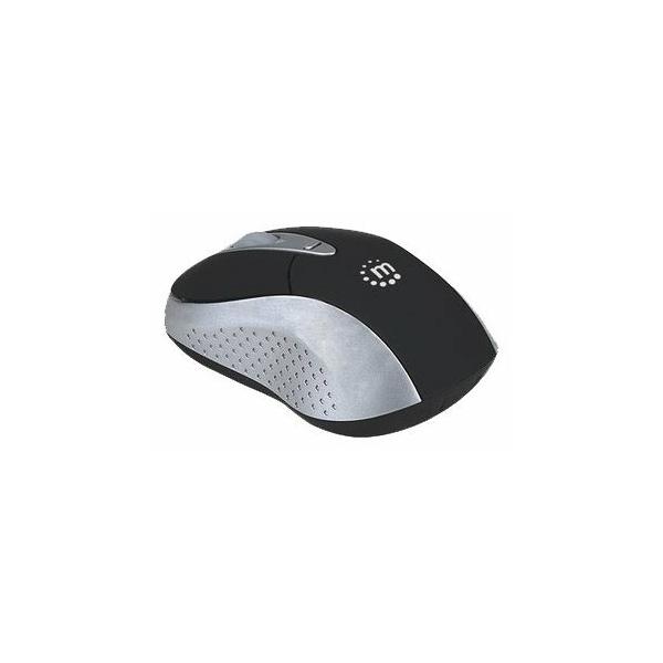 Manhattan Viva Wireless Mouse Black-Silver Bluetooth