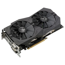 ASUS Radeon RX 570 1244Mhz PCI-E 3.0 4096Mb 7000Mhz 256 bit 2xDVI HDMI HDCP Strix Gaming RTL