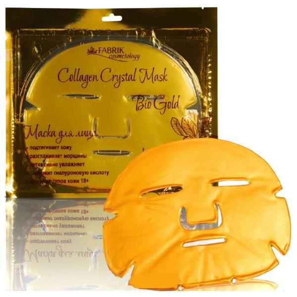 Fabrik cosmetology Collagen Crystal Mask коллагеновая маска для лица с био золотом