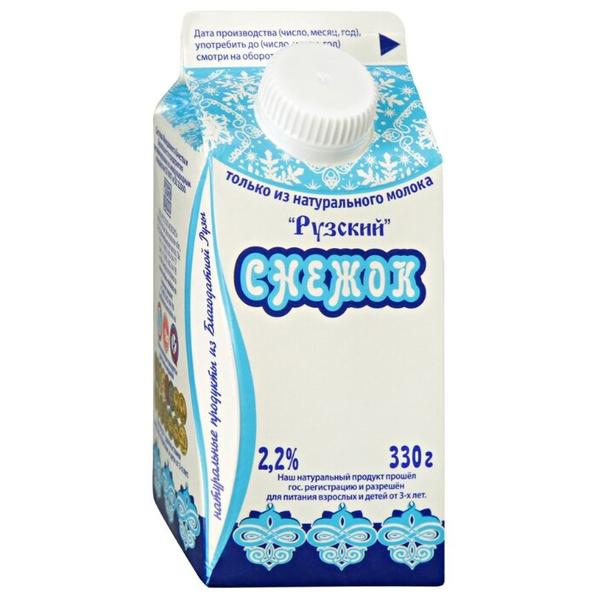 Рузское Молоко Снежок 1.6%