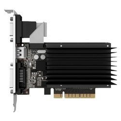 Palit GeForce GT 730 902Mhz PCI-E 2.0 1024Mb 1804Mhz 64 bit DVI HDMI HDCP Silent (PA-GT730K-2GD3H) OEM