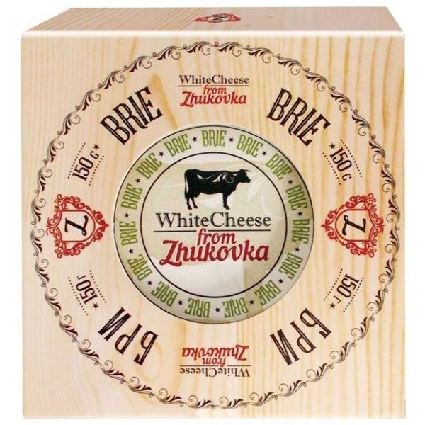 Сыр White Cheese from Zhukovka бри мягкий с белой плесенью 60%