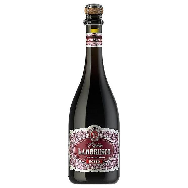 Вино Lucido Lambrusco Rosso, 0.75 л
