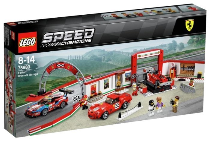 LEGO Speed Champions 75889 Гараж Ferrari