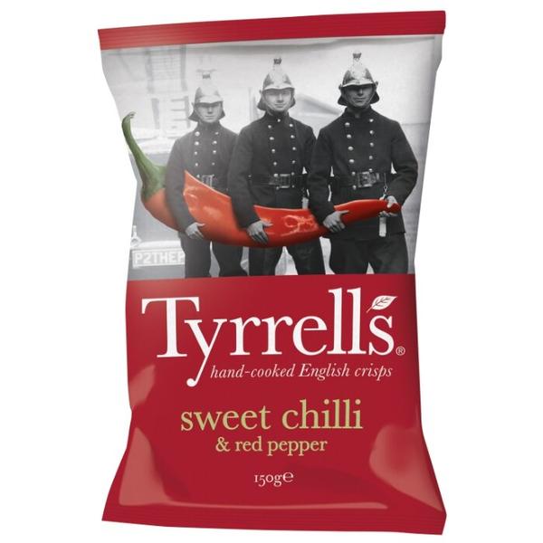 Чипсы Tyrrells картофельные Сладкий перец чили и красный перец