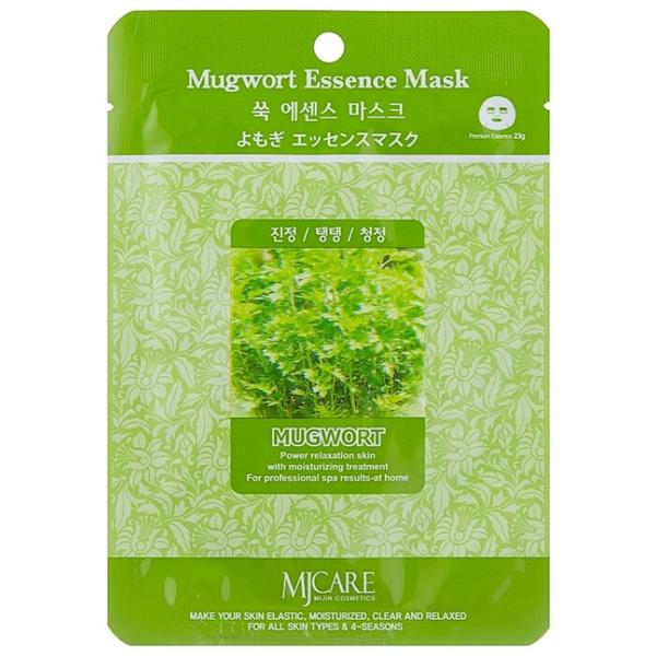 MIJIN Cosmetics тканевая маска Mugwort Essence с полынью