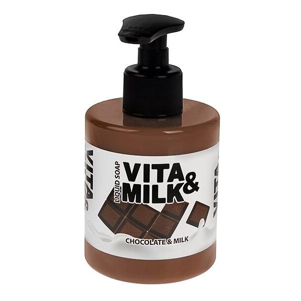 Мыло жидкое Vita & Milk шоколад и молоко
