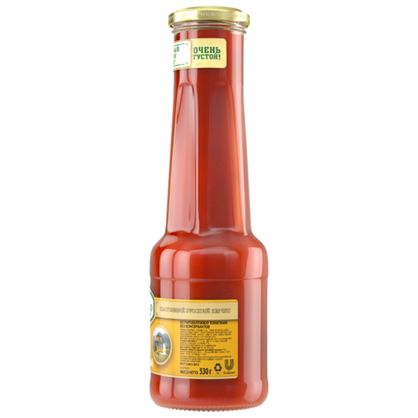Кетчуп Балтимор Томатный с кусочками помидоров, стеклянная бутылка