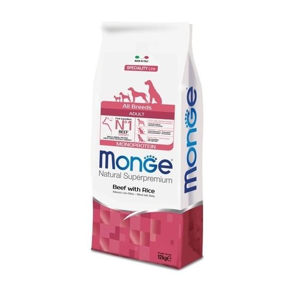 Корм для собак Monge Speciality line для здоровья костей и суставов, говядина с рисом