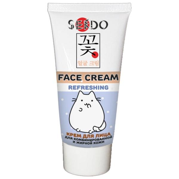 Sendo Refreshing крем для лица для комбинированной и жирной кожи