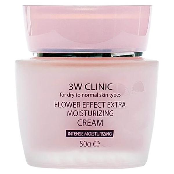 3W Clinic Flower Effect Extra Moisturizing Cream Крем для лица