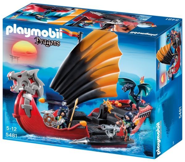 Playmobil Dragons 5481 Боевой корабль дракона