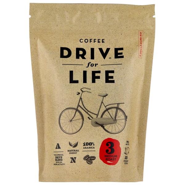 Кофе растворимый DRIVE for LIFE Medium, пакет