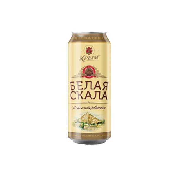 Пиво светлое Крым Белая Скала 0.5 л