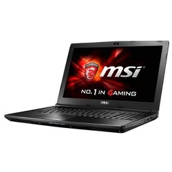 MSI GL62 6QC (Intel Core i5 6300HQ 2300 MHz/15.6"/1366x768/8.0Gb/750Gb/DVD-RW/NVIDIA GeForce 940MX/Wi-Fi/Bluetooth/DOS)