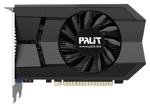 Palit GeForce GTX 650 1071Mhz PCI-E 3.0 1024Mb 5200Mhz 128 bit DVI Mini-HDMI HDCP Cool