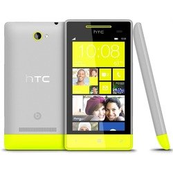 HTC Windows Phone 8s (серо-желтый)