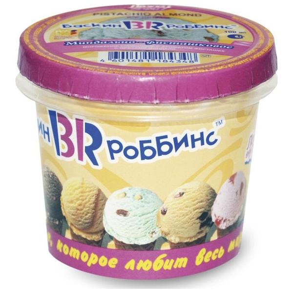 Мороженое Baskin Robbins сливочное миндально-фисташковое с миндалем 60 г