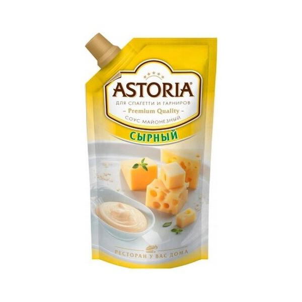 Соус ASTORIA Майонезный Сырный для спагетти и гарниров 42%