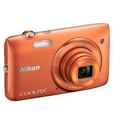 Nikon Coolpix S3500 (оранжевый)