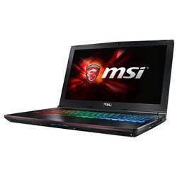 MSI GE62 6QE Apache Pro (Intel Core i5 6300HQ 2300 MHz/15.6"/1920x1080/8Gb/1000Gb/DVD-RW/NVIDIA GeForce GTX 965M/Wi-Fi/Bluetooth/DOS)