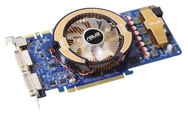 ASUS GeForce 9800 GT 600Mhz PCI-E 2.0 1024Mb 1800Mhz 256 bit 2xDVI TV HDCP YPrPb