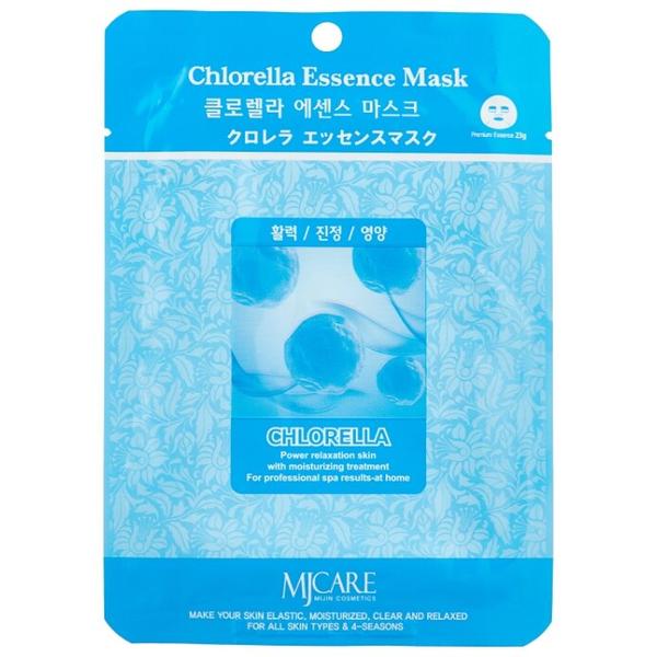 MIJIN Cosmetics тканевая маска Chlorella Essence с хлореллой