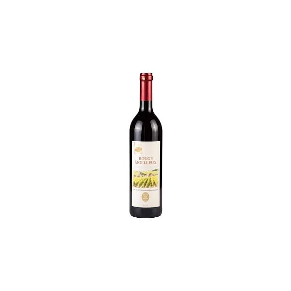 Вино Глобус Baron Pilar & Compagnie Rouge Moelleux 0.75 л
