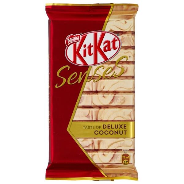 Шоколад KitKat Senses Taste of Deluxe Coconut молочный и белый