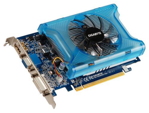 GIGABYTE GeForce GT 220 625Mhz PCI-E 2.0 1024Mb 800Mhz 128 bit DVI HDMI HDCP