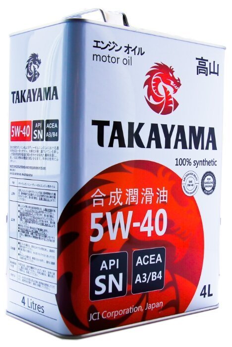 Takayama 5W-40 4 л