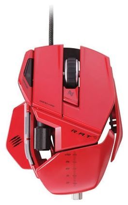 Mad Catz R. A.T.5 Gaming Mouse Red USB
