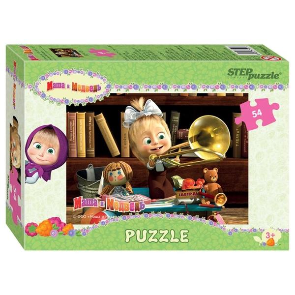 Пазл Step puzzle Анимаккорд Маша и Медведь (71120), 54 дет.