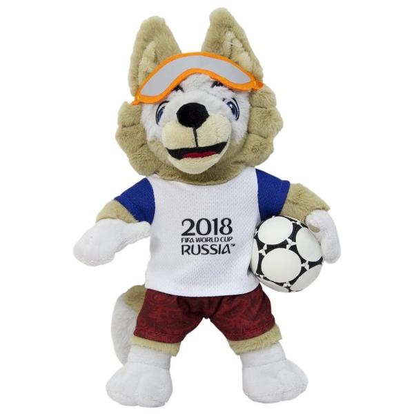 Мягкая игрушка 1 TOY FIFA-2018 Волк Забивака 18 см