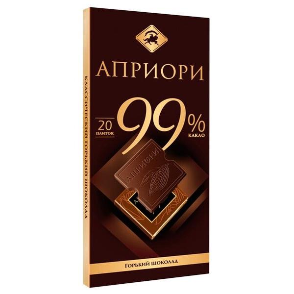 Шоколад Априори горький 99% какао порционный