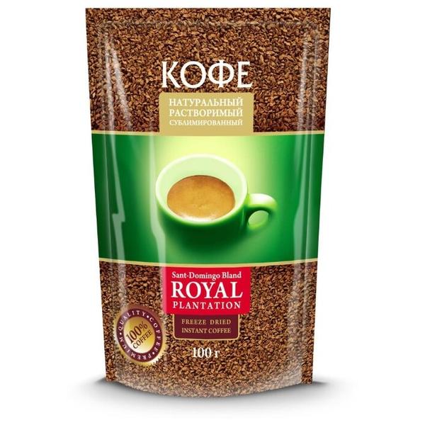 Кофе растворимый Favorite Royal Plantation Sant-Domingo Bland сублимированный, пакет