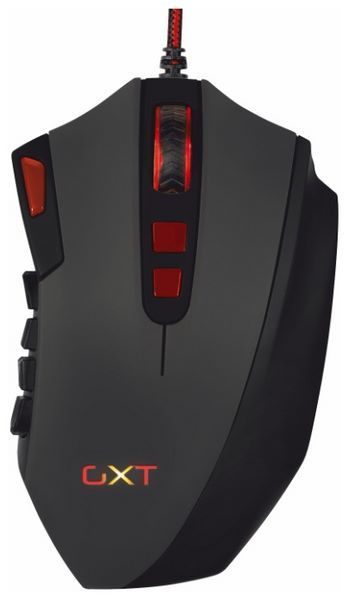 Trust GXT 166 Mmo gaming laser mouse Black USB