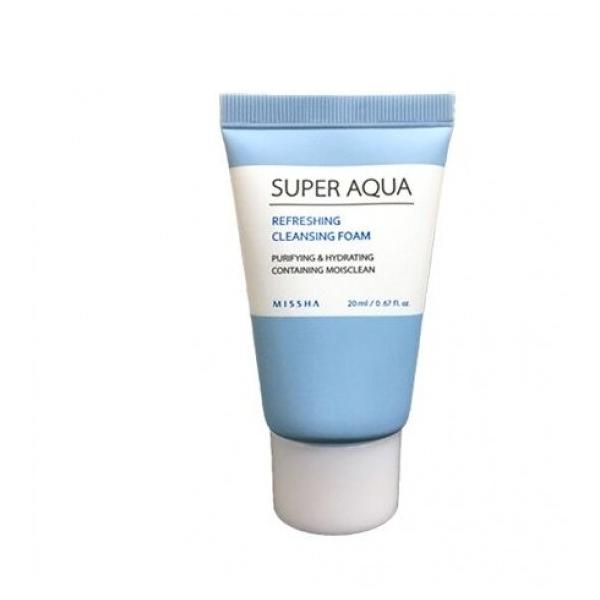 Missha пенка для лица очищающая Super Aqua Refreshing Cleansing Foam