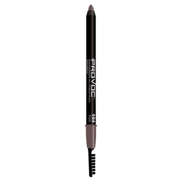 Provoc карандаш для бровей Semi-Permanent Gel Eyebrow Pencil Waterproof