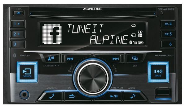 Alpine CDE-W296BT