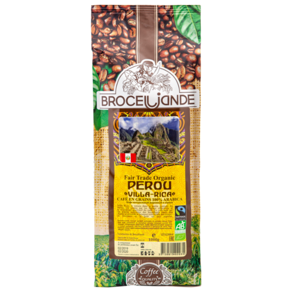 Кофе в зернах Broceliande Peru Villa Rica